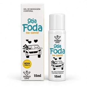 Seja Foda No Carro! Gel Para Massagem Sensação Hot Ice 15ml Segred Love