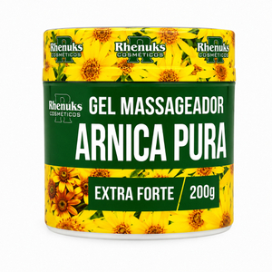 Gel Massageador Arnica Pura 200g Rhenuks Cosméticos