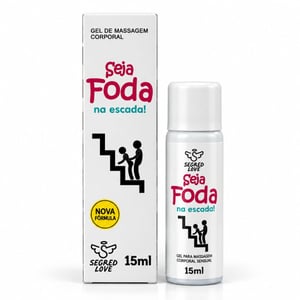 Seja Foda Na Escada! Gel Para Oral E Massagem 15ml Segred Love