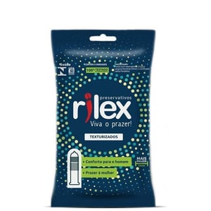 Preservativo Texturizado 3 Unidades Rilex