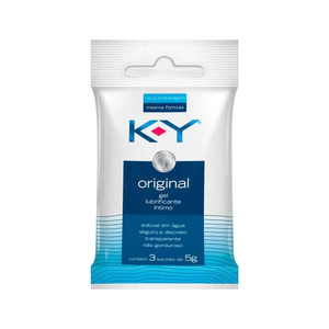 K-y Original Lubrificante íntimo Sachê Com 3unidades 5g Ky
