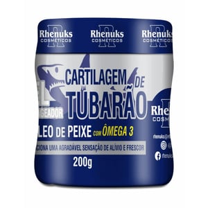 Cartilagem De Tubarão Gel Massageador 200g Rhenuks Cosméticos