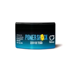 Power Shock 220v De Tesão Cápsula Eletrizante 3 Unidades Sexy Fantasy