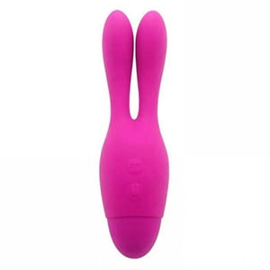 Vibrador Recarregável Formato Coelho Com Longas Orelhas Aphrodisia