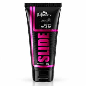 Slide Gel Lubrificante à Base De água 60g Hot Flowers
