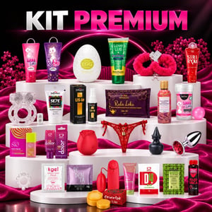 Kit Premium 19 Itens E Brindes Exclusivos Shoplibido