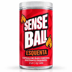 Sense Ball Esquenta óleo Corporal 2un Sexy Fantasy
