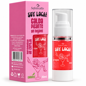 Soy Loca! Calda Picante Beijável 30ml Sofisticatto 