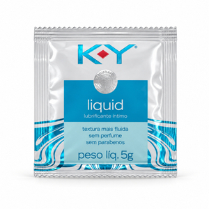 Lubrificante K-y íntimo Liquid Sachê 5g Ky