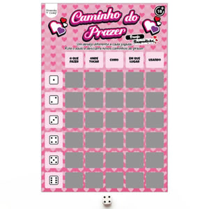 Jogo Erótico Caminho Do Prazer Desejo Raspadinha Diversão Ao Cubo