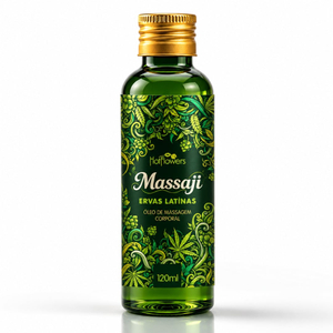 Óleo Massaji Ervas Latinas 120ml Hot Flowers