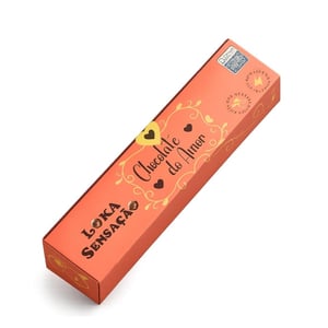 Chocolate Do Amor Bombom Meio Amargo Funcional 5 Unidades Loka Sensação