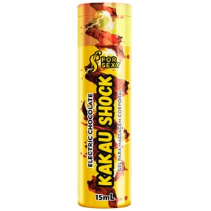 Kakau Shock Electric Gel Comestível 18g Forsexy