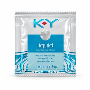 Lubrificante K-y íntimo Liquid Sachê 5g Ky