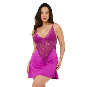 Camisola Sensual Letícia Lisa Patitex