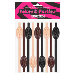 Kit Canudos Formato De Vagina 9 Unidades Vibe Toys