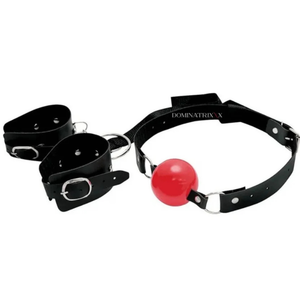 Bracelete Com Bola Mordarça Dominatrix