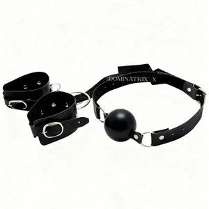 Bracelete Com Bola Mordarça Dominatrix