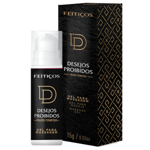 Lubrificante Íntimo - Desejos Proibidos - 15ml - Feitiços Aromáticos
