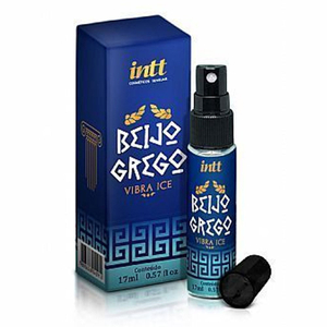 Gel Comestível Para Sexo Anal Beijo Grego Vibra Ice – 17ml – Intt