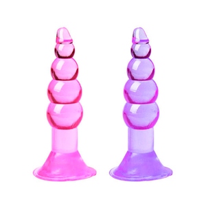 plug anal escalonado Metal Beaded Anal Plug with Removable Base / Sex Toys for Men and Wome
