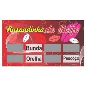 Raspadinha Strip Card 5 Unidades La Pimienta - Gall