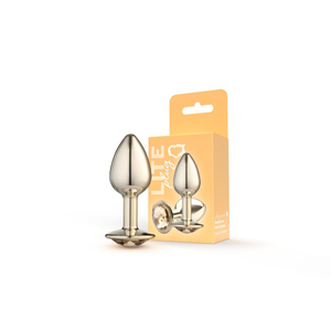 Lite Plug Anal Dourado P Com Pedra Dourada Sexy Fantasy Lite Plug Anal Dourado P Com Pedra Dourada Sexy Fantasy