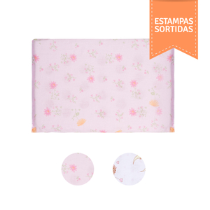 Travesseiro De Espuma Com Furos Papi Estampado 29cm X 19cm X 3cm Contem 01 Un