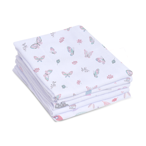 Fralda Papi Luxo Com Bainha Estampada 70cm X 67cm Contem 05 Un