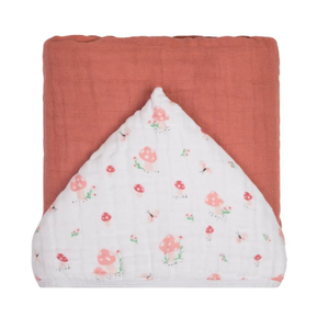 Toalha De Banho Soft Premium Liso Papi Baby Com Capuz 90cm X 70cm 01 Unidade
