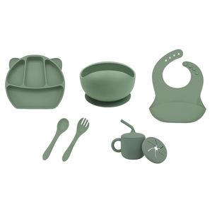 Kit Papinha De Silicone Papi Baby Tamanho único 7 Peças