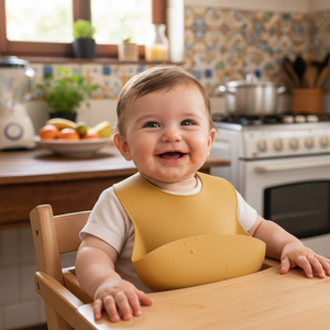 Babador De Silicone Papi Baby Tamanho Unico 01 Unidade