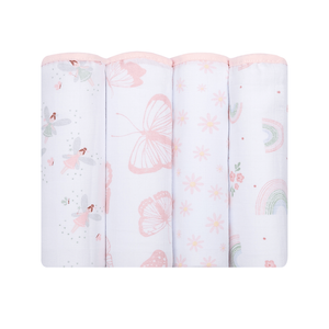 Fralda Papi Soft Estampada 70cm X 70cm 04 Unidades