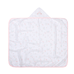 Toalha De Fralda 1 Camada Papi Soft C/ Capuz Bordado 1,10m X 90cm Contem 01 Un 