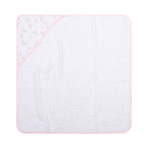 Toalha De Banho Papi Soft Com Capuz Estampada 80cm X 80cm Contem 01 Un