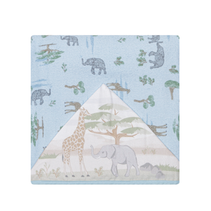 Toalha De Banho Felpuda Papi C/ Capuz Estampada 1,10m X 70cm Contem 01 Un