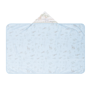 Toalha De Banho Felpuda Papi C/ Capuz Estampada 1,10m X 70cm Contem 01 Un