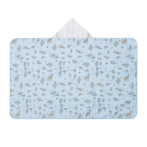 Toalha De Banho Felpuda Papi Forrada C/ Capuz 1,10 M X 70cm Contém 01 Un