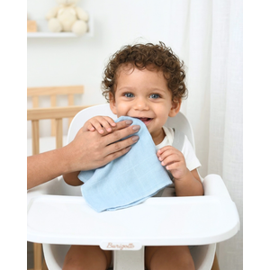 Paninho De Boca Soft Premium Com Faixa  Papi Baby Cores 38 Cm X 32 Cm - Contem 03 Unidades