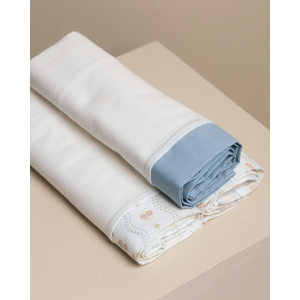 Cueiro Manta  Papi Encantos 84 Cm X 80 Cm - Contém 03 Unidades