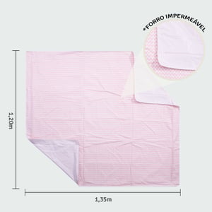 Tapete Para Brincar Papi Baby Com Forro Impermeável 1,35m X 1,20m Contem 01 Un
