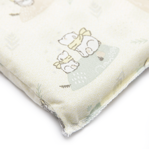 Travesseiro De Espuma Com Furos Papi Estampado 29cm X 19cm X 3cm Contem 01 Un