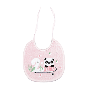 Babador Semaninha Felpudo E Plastificado Papi Estampado 20cm X 19cm Contem 07 Un