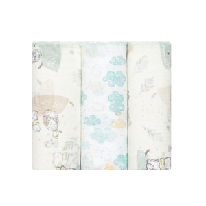 Fralda Papizinha Estampada 63cm X 63cm Contem 03 Un