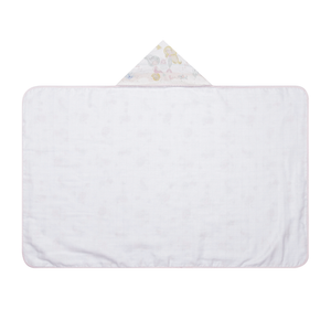 Toalha De Banho Felpuda Papi Forrada C/ Capuz 1,10 M X 70cm Contém 01 Un