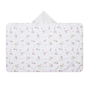 Toalha De Banho Felpuda Papi Forrada C/ Capuz 1,10 M X 70cm Contém 01 Un