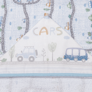 Toalha De Banho Felpuda Papi C/ Capuz Estampada 90cm X 70cm Contem 01 Un