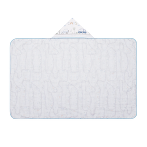 Toalha De Banho Felpuda Papi C/ Capuz Estampada 90cm X 70cm Contem 01 Un