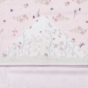 Toalha De Banho Felpuda Papi Forrada C/ Capuz Estampada 90cm X 70cm Contem 01 Un