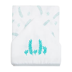 Toalha De Fralda 1 Camada Papi Soft C/ Capuz Bordado 1,10m X 90cm Contem 01 Un 